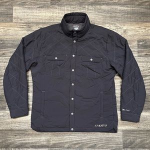 KUIU Dark Gray Quilted Shirt Jacket